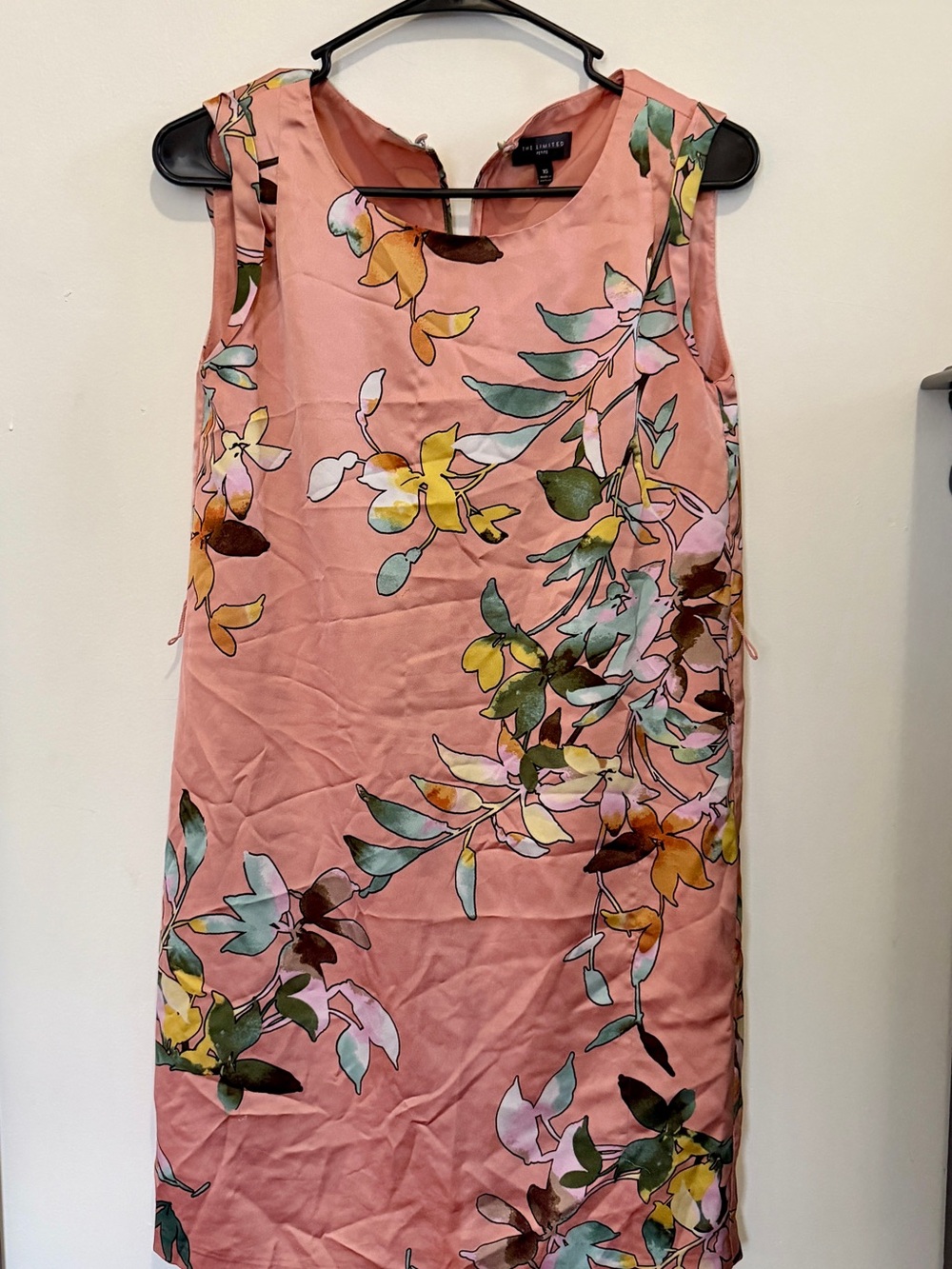 Rose Pink Floral Shift Dress